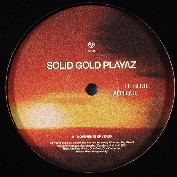 SOLID GOLD PLAYAZ - Le Soul Afrique