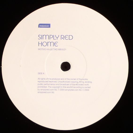 SIMPLY RED - Home