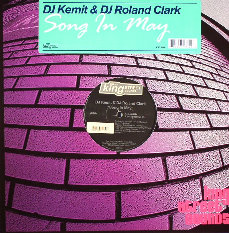 DJ Kemit & DJ Roland Clark – Song In May vinyl cover