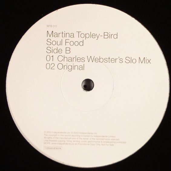 TOPLEY BIRD, Martina - Soul Food