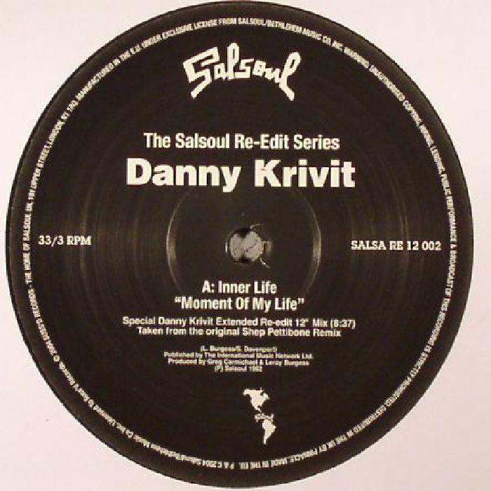 INNER LIFE/THE SALSOUL ORCHESTRA - The Salsoul Re-Edit Series: Danny Krivit