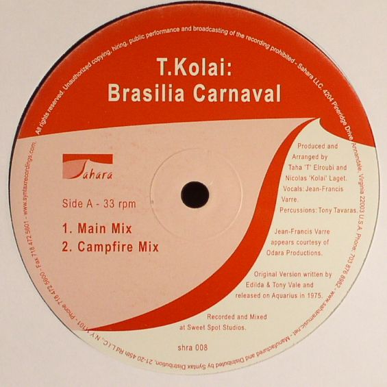T KOLAI - Brasilia Carnaval