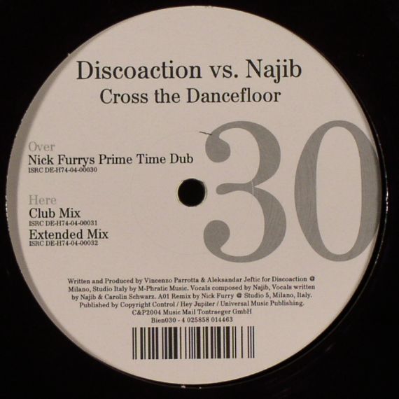 DISCOACTION vs NAJIB - Cross The Dancefloor