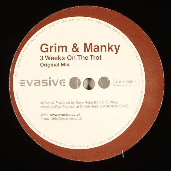 GRIM & MANKY - 3 Weeks On The Trot
