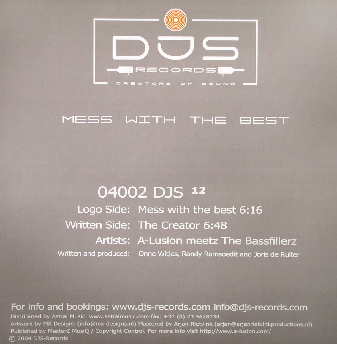A LUSION meetz THE BASSFILLERZ - Mess With The Best