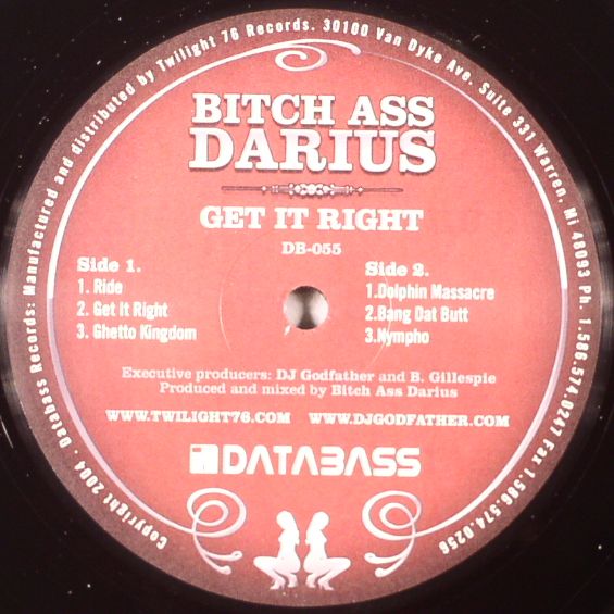 BITCH ASS DARIUS - Get It Right