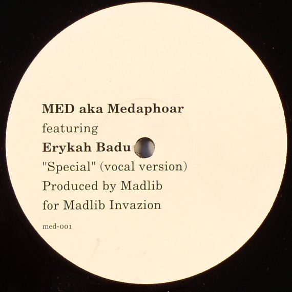 MED aka MEDAPHOAR feat ERYKAH BADU - Special