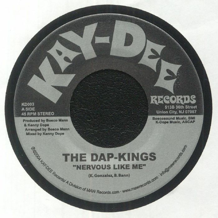 DAP KINGS, The - Nervous Like Me (reissue)