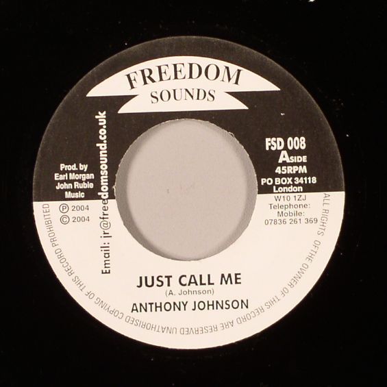 JOHNSON, Anthony/DJ BARNABAS - Just Call Me