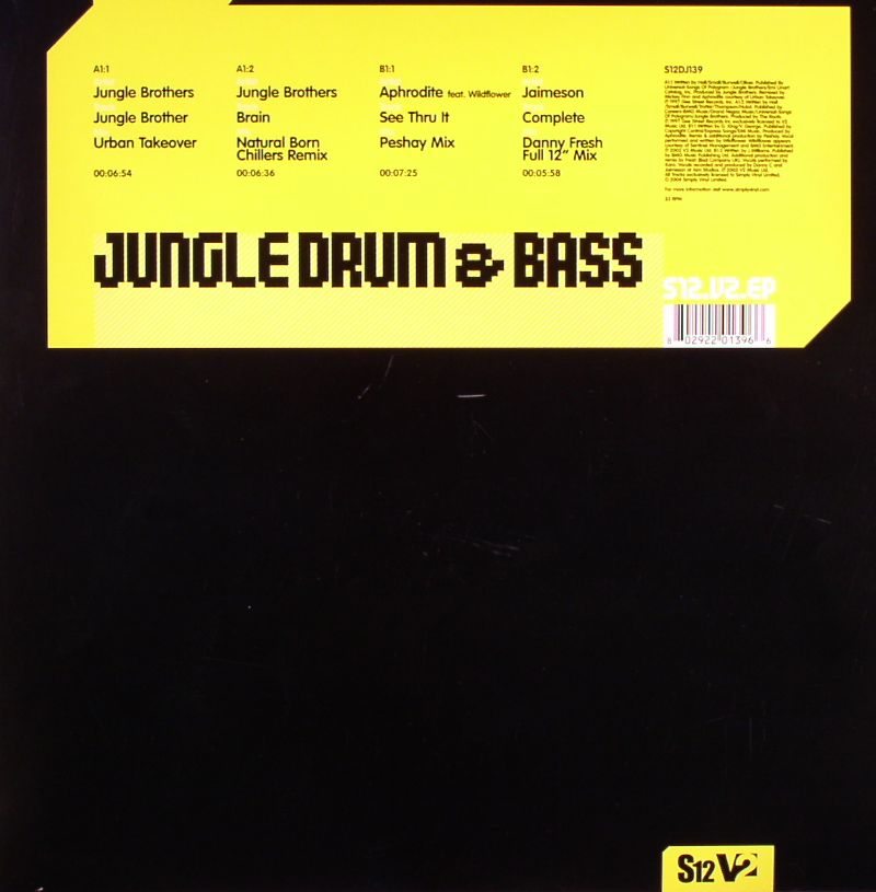 JUNGLE BROTHERS/APHRODITE/JAIMESON - File Under Jungle Drum & Bass