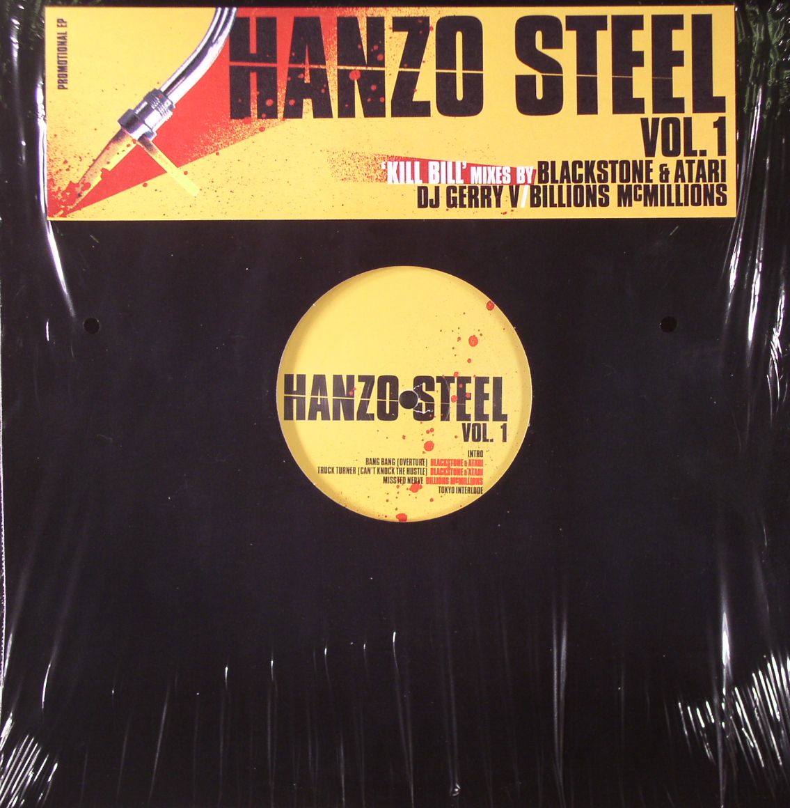 BLACKSTONE & ATARI/BILLIONS McMILLIONS/DJ GERRY V - Hanzo Steel Vol 1 (Kill Bill Mixes)