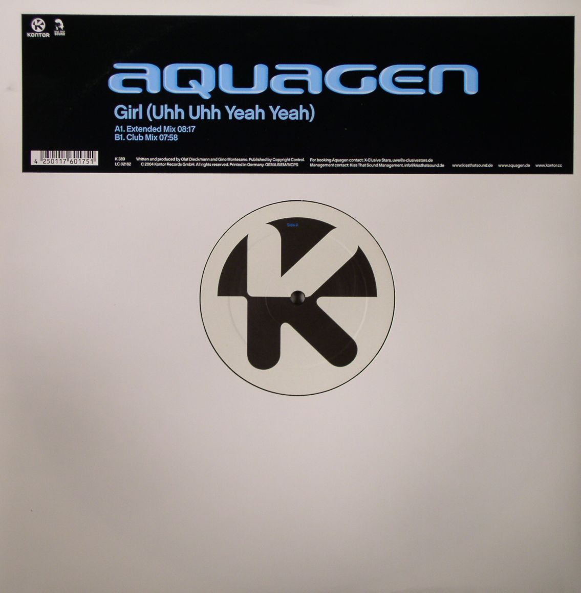 Aquagen Girl Uhh Uhh Yeah Yeah