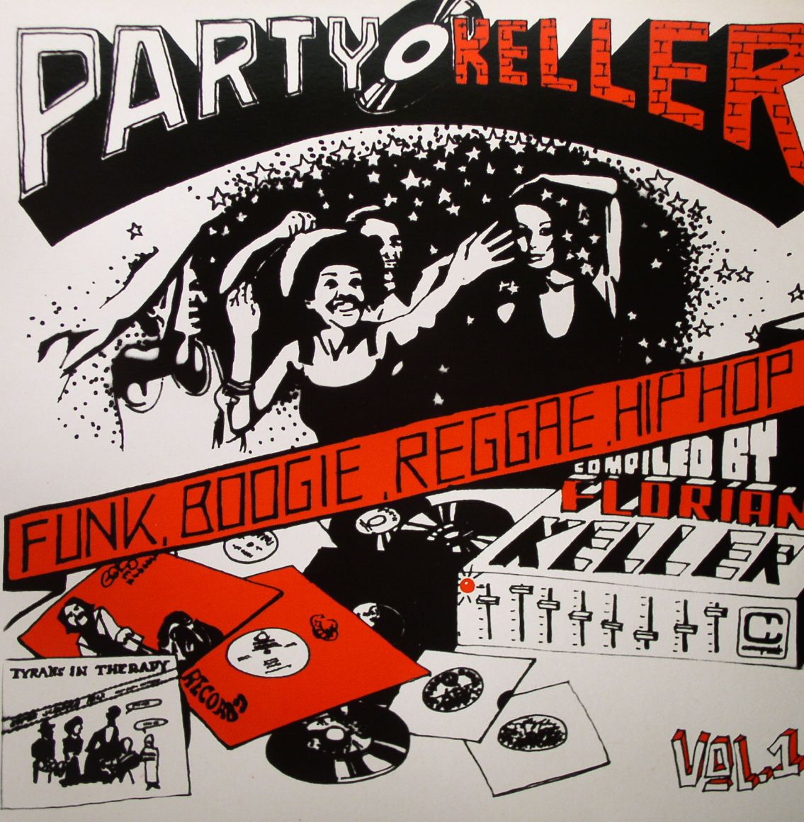 VARIOUS - Party Keller Vol 1 (Funk Boogie Reggae Hip Hop Compiled By Florian Keller)