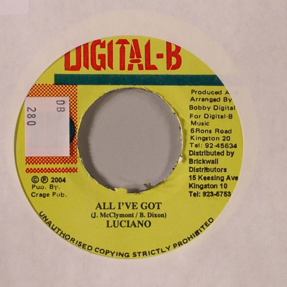 LUCIANO - All I've Got