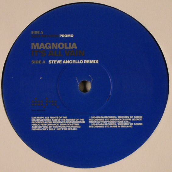 MAGNOLIA - It's All Vain (Steve Angello remix)