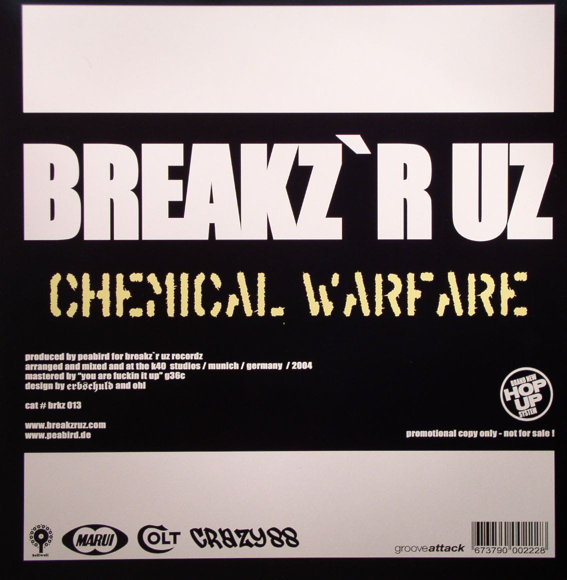 DJ PEABIRD - Chemical Warfare