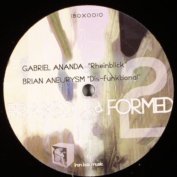 ANANDA, Gabriel/BRIAN ANEURYSM/MAETRIK/SOULTEK - Framed & Formed 2