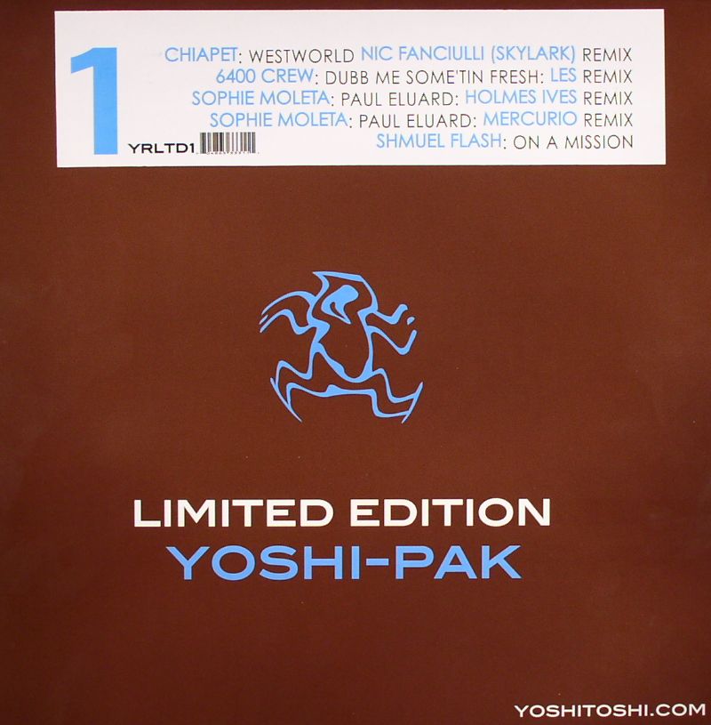 CHIAPET/6400 CREW/SOPHIE MOLETA/SHMUEL FLASH - Limited Edition Yoshi-Pak