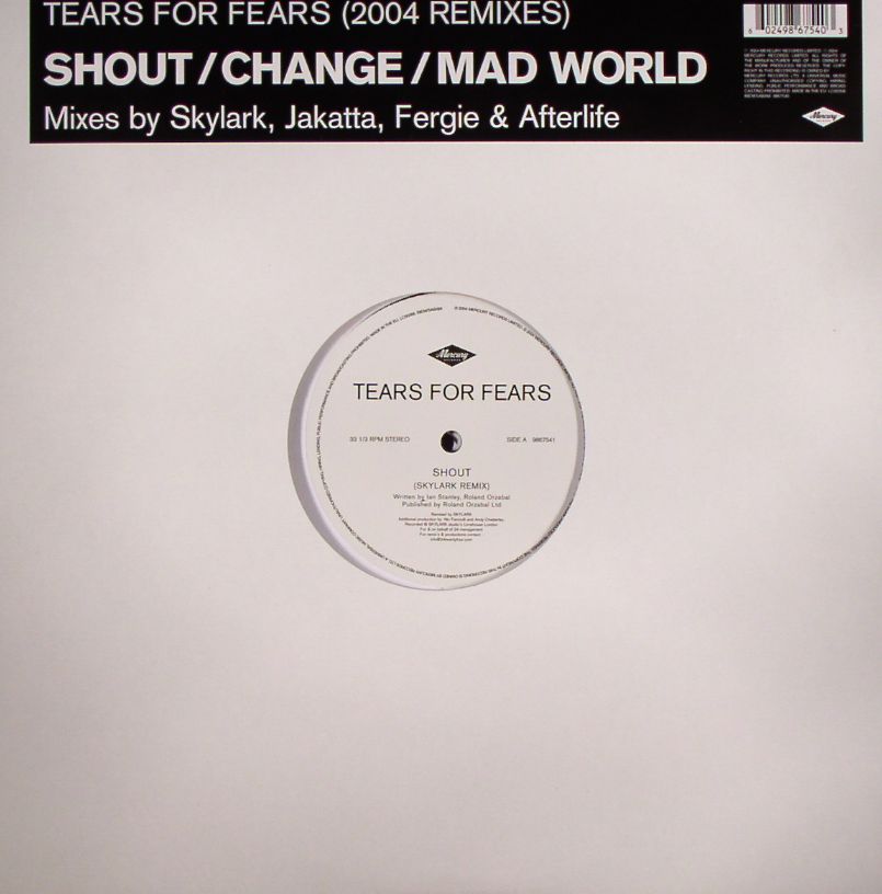 TEARS FOR FEARS - Shout 2004 (remixes)