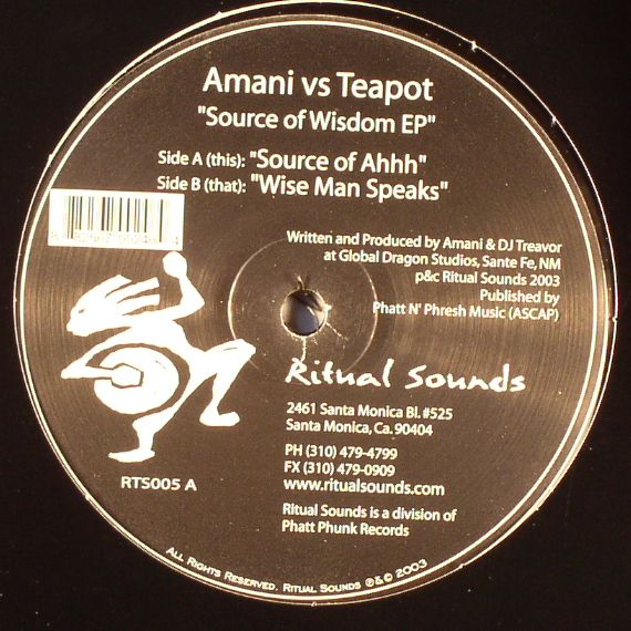 ARMANI vs TEAPOT - Source Of Wisdom EP