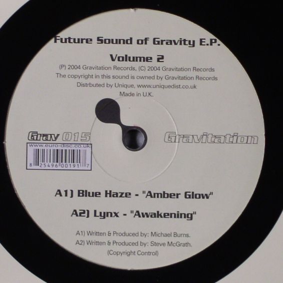 BLUE HAZE/LYNX/SECTION 75/ORCHID - Future Sound Of Gravity EP Volume 2
