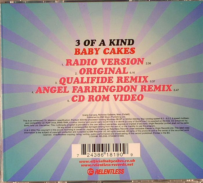 3 OF A KIND - Baby Cakes
