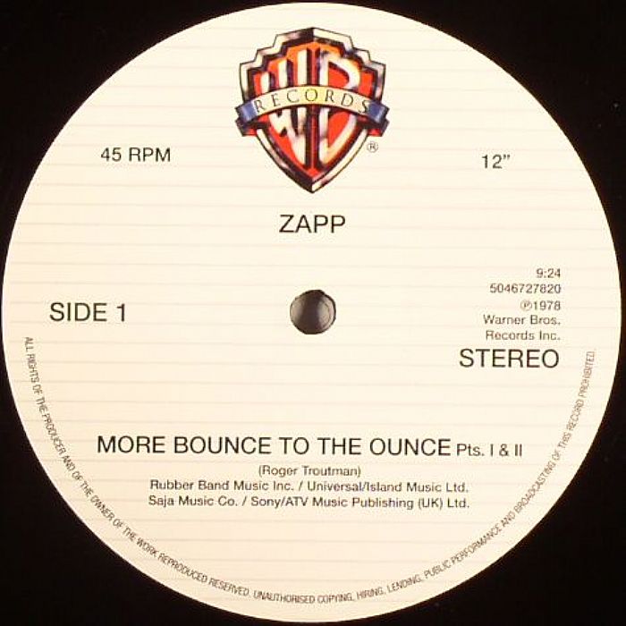 ZAPP - More Bounce To The Ounce