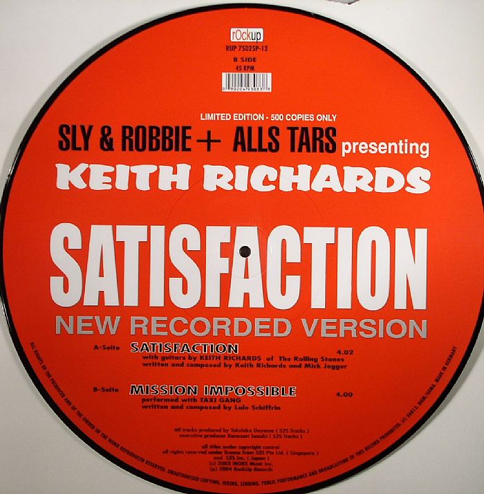 SLY & ROBBIE & ALL STARS feat KEITH RICHARDS - I Can't Get No Satisfaction