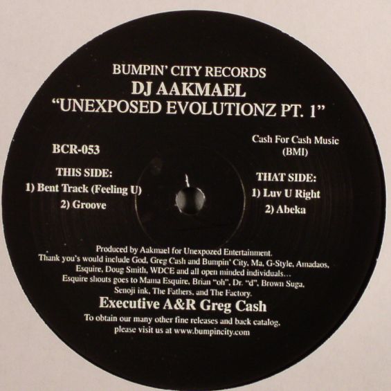 DJ Aakmael Unexposed Evolutionz Part 1