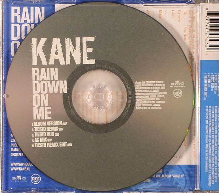 KANE - Rain Down On Me (Tiesto remixes)