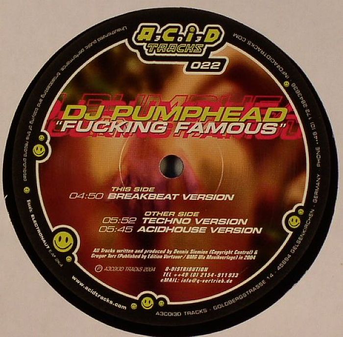DJ PUMPHEAD - Fucking Famous