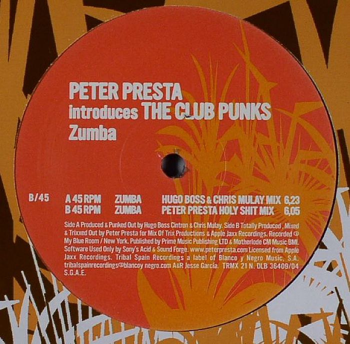 PRESTA, Peter introduces THE CLUB PUNKS - Zumba