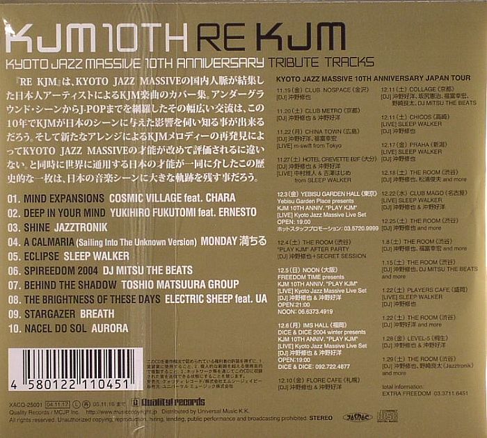 KYOTO JAZZ MASSIVE/VARIOUS - Re KJM