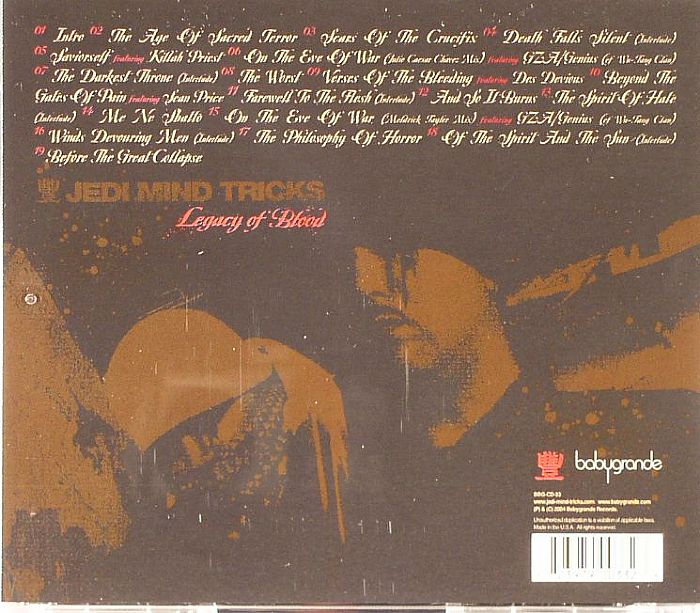 JEDI MIND TRICKS - Legacy Of Blood