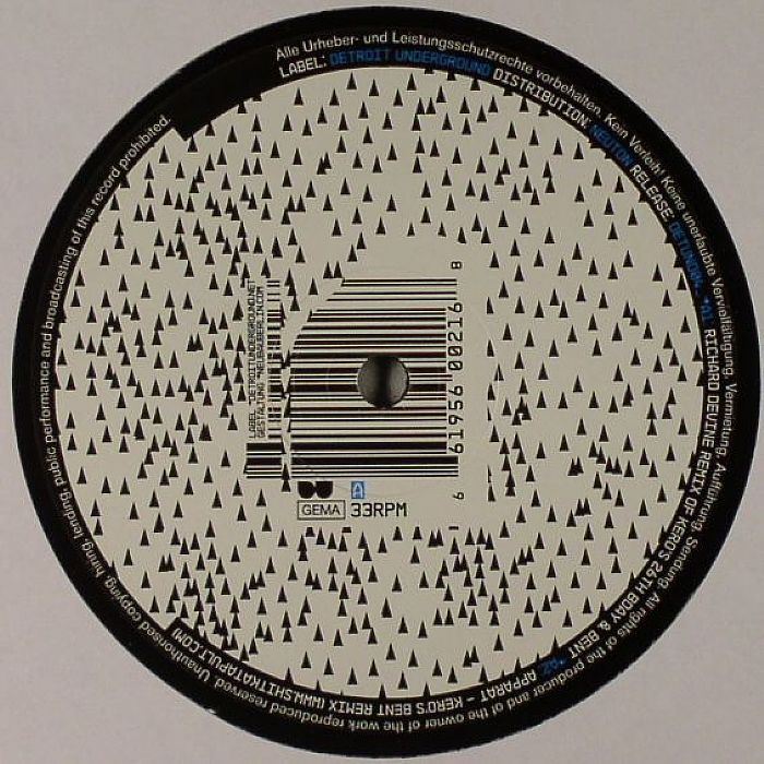 Kero | Apparat | Venetion Snares | Igor | Derek Micheal – Detroit Underground Volume 4 vinyl cover