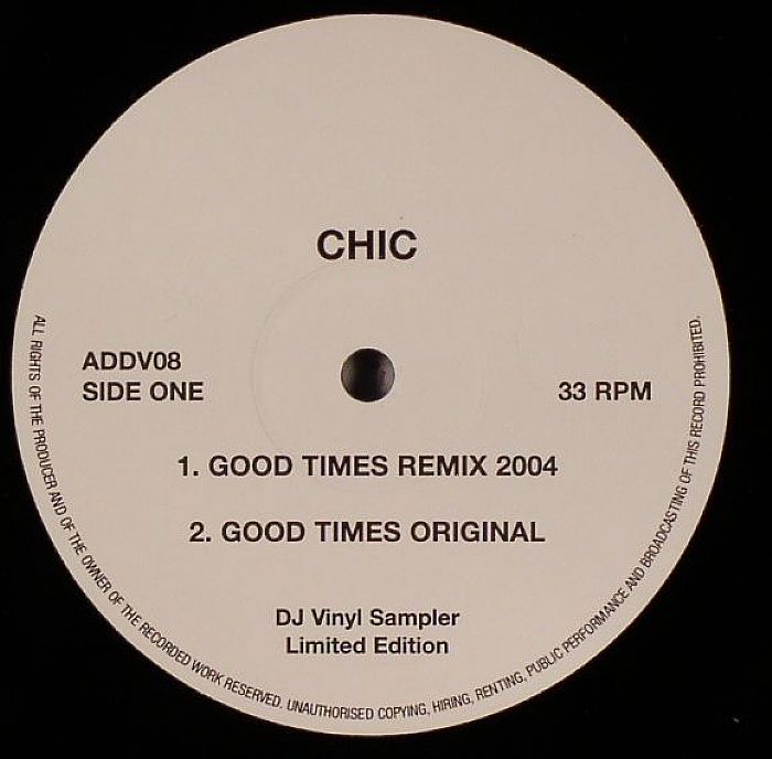 CHIC/MARVIN GAYE - Good Times (2004 remix)