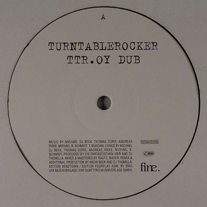 TURNTABLE ROCKER - TTR.OY Dub