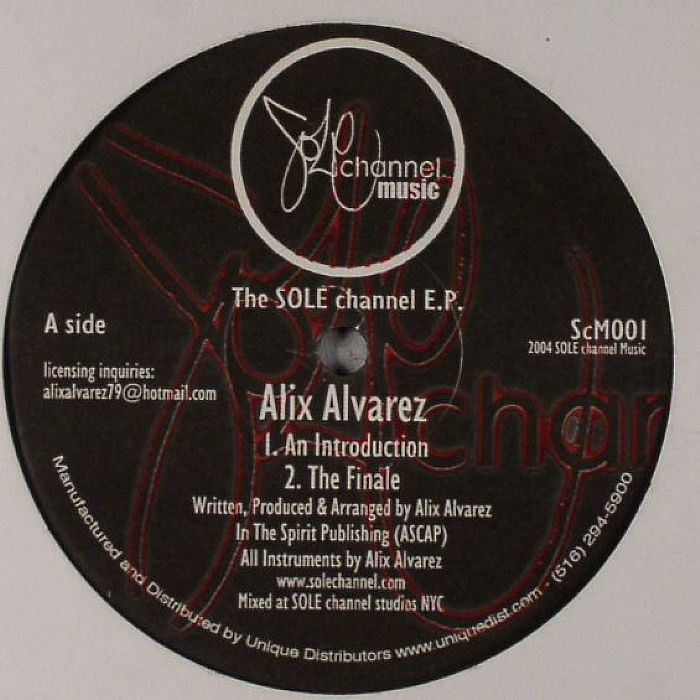 ALVAREZ, Alix/MR V - Sole Channel EP