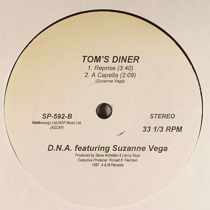 DNA feat SUZANNE VEGA - Tom's Diner