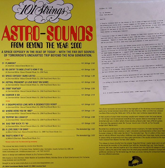 101 STRINGS - Astro Sounds From Beyond The Year 2000