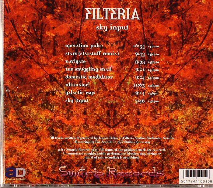 FILTERIA - Sky Input