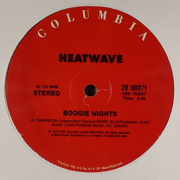 HEATWAVE - Boogie Nights