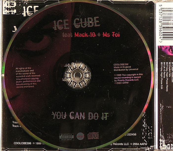 Ice Cube Feat Mac 10 Ms Toi You Can Do It Vinyl At Juno Records.