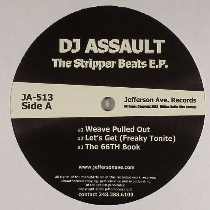 DJ ASSAULT - The Stripper Beats EP