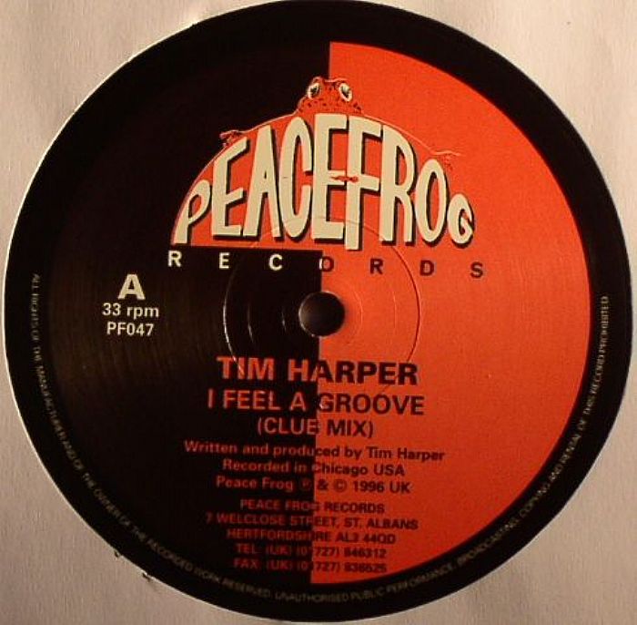 HARPER, Tim - I Feel The Groove