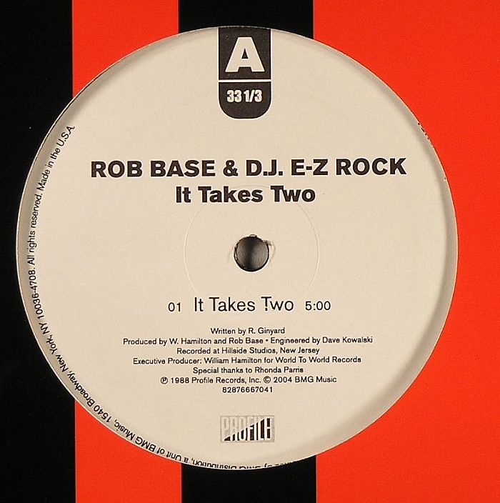 Rob BASE & DJ EZ ROCK It Takes Two Vinyl At Juno Records.