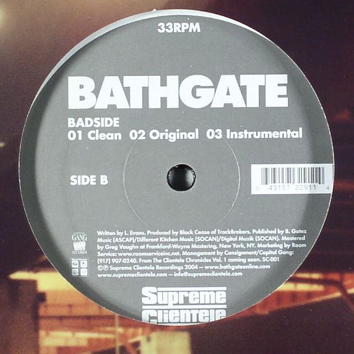 BATHGATE - Everything's A Go (The Flow)