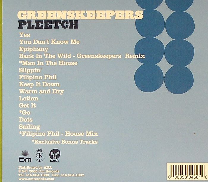 GREENSKEEPERS - Pleetch