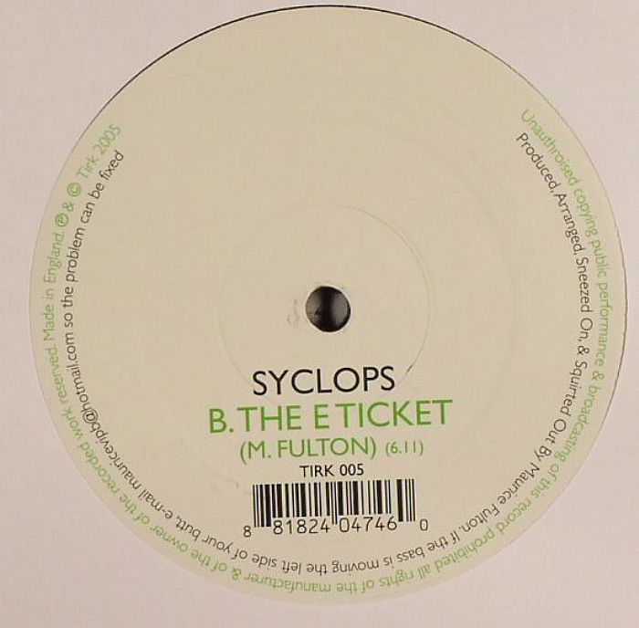 SYCLOPS - Mom, The Video Broke (Maurice Fulton production)