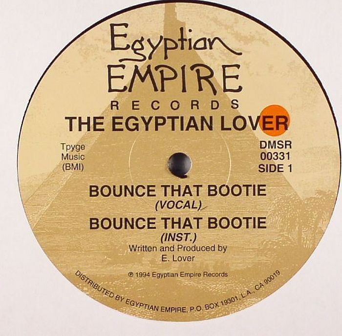 EGYPTIAN LOVER, The - Bounce That Booty